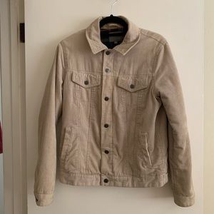 Men’s corduroy flannel jacket